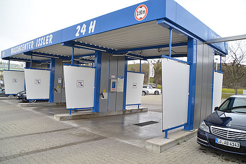 Waschcenter des Autohaus Issler - Autowaschtechnik in Weil am Rhein