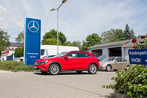 Autohaus Hahn & Schmidt in Meißen - zufriedene Kunden Dank Waschanlage, 