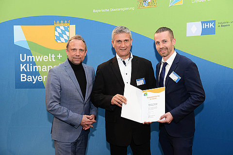 Umwelt- und Klimapakt Bayern: Gold-Auszeichnung für WashTec