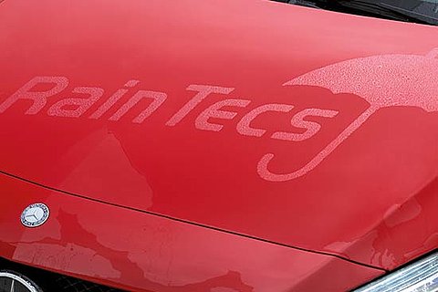 RainTecs®: Das perfekte Finish einer Autowäsche.